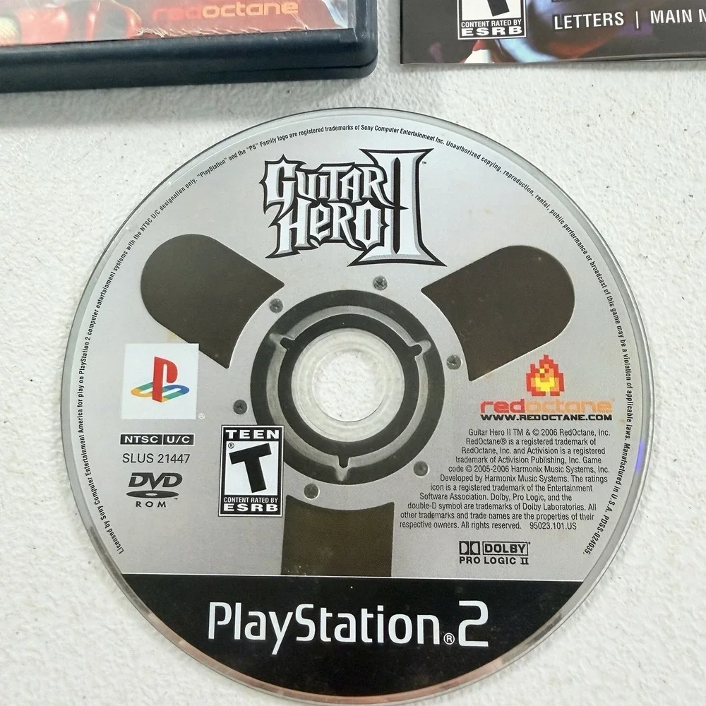 Guitar Hero‎ II (Sony PlayStation 2, PS2, 2006) CIB